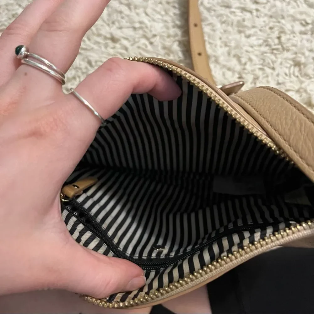 kate spade beige crossbody bag